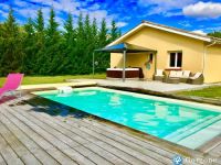 Mimizan La villa ocane sans vis a vis avec sa piscine chauffe